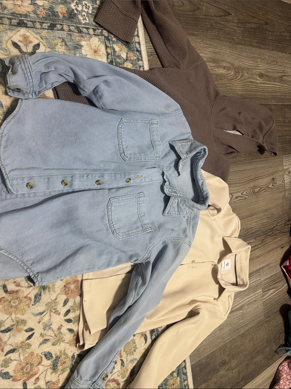 Light Blue Kids Denim Jacket - Unbranded